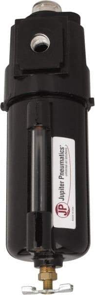 PRO-SOURCE - 27 CFM Oil Removal Filter - 1/4" 250 psi, Manual Drain - Strong Tooling