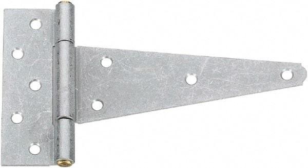 National Mfg. - 2 Piece, 5-1/2" Long, Galvanized Extra Heavy Duty - 8" Strap Length, 2-5/8" Wide Base - Strong Tooling