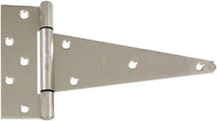 National Mfg. - 6-5/8" Long, Stainless Steel Coated Extra Heavy Duty - 10" Strap Length, 2-9/32" Wide Base - Strong Tooling