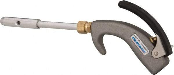 Guardair - 120 Max psi Venturi Nozzle Thumb Lever Blow Gun - 1/4 NPT, 6" Tube Length, Aluminum - Strong Tooling