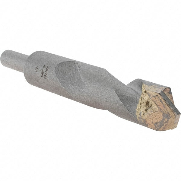 Cle-Line - 1" Diam, Straight Shank, Carbide-Tipped Rotary & Hammer Drill Bit - Strong Tooling