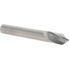 Chicago-Latrobe - 1/2" Body Diam, 90°, 3-3/4" OAL, Solid Carbide Spotting Drill - Strong Tooling