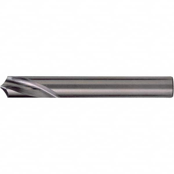 Chicago-Latrobe - 3/8" Body Diam, 120°, 3-1/8" OAL, Solid Carbide Spotting Drill - Strong Tooling