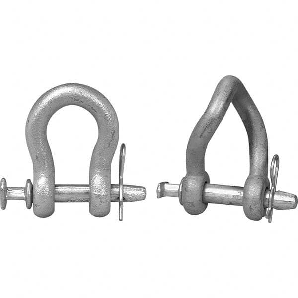 Campbell - Shackles Nominal Chain Size: 7/8 Load Limit (Ton): 8.00 - Strong Tooling