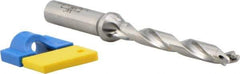 Iscar - 3/8" to 0.39" Diam, 8xD, 3" Max Depth, 1/2" Shank Diam, 5.38" OAL, Replaceable-Tip Drill - FCP, ICK, ICK-2M, ICM, ICN, ICP, iCP-2M Insert, 9 Seat Size, 57716797 Toolholder, Series SumoCham - Strong Tooling