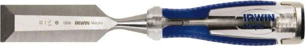 Irwin - 1-1/4" Blade Width Wood Chisel - Acetate Handle - Strong Tooling