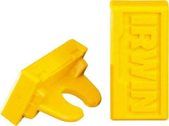 Irwin - Level Replacement End Cap Mount - Yellow, Use with 2500 & 2550 Series Levels - Strong Tooling