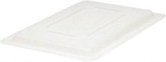 Rubbermaid - 18" Long x 12" Wide, Rectangular Polyethylene Lid - Snap-On, Use with FG350400, FG350700, FG350900 - Strong Tooling