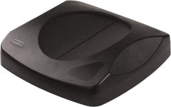 Rubbermaid - Square Lid for Use with 23 Gal Square Trash Cans - Gray, For Untouchable Trash Cans - Strong Tooling