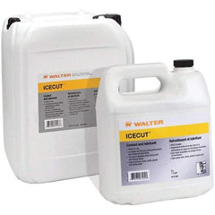 WALTER Surface Technologies - IceCut, 20 L Jug Cutting Fluid - Liquid, For Drilling - Strong Tooling