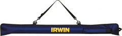 Irwin - 78" Long, Level Soft Case Mount - Blue, Use with Utility Levels - Strong Tooling