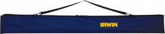 Irwin - 48 to 72" Long, Level Soft Case Mount - Blue, Use with Utility Extendable Levels - Strong Tooling