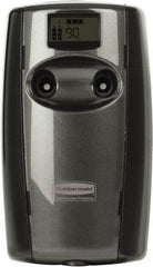 Rubbermaid - 0.63 Cu Ft Coverage, Black Metered Aerosol Dispenser - Strong Tooling