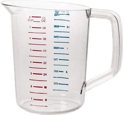 Rubbermaid - 2 Quart Polycarbonate Measuring Cup - 125 ml Graduation - Strong Tooling