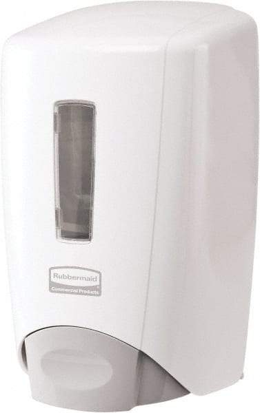 Rubbermaid - 500 mL Foam/Liquid Hand Soap Dispenser - Plastic, Wall Mounted, White - Strong Tooling