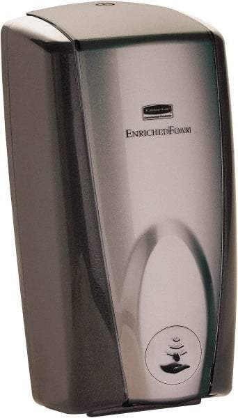 Rubbermaid - Foam Hand Soap Dispenser - Plastic, Wall Mounted, Black - Strong Tooling