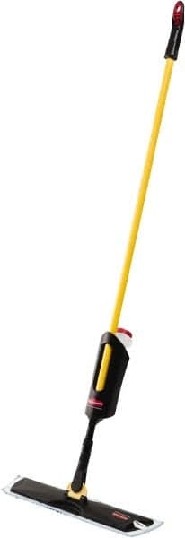 Rubbermaid - Single Sided Spray Mop and Frame Kit - 4-1/2 Inch Long x 3-1/2 Inch Wide Microfiber Head, 52 Inch Long Handle - Strong Tooling