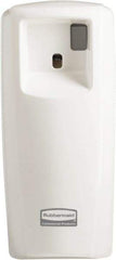 Rubbermaid - 0.019 Cu Ft Coverage, White Metered Aerosol Dispenser - Strong Tooling