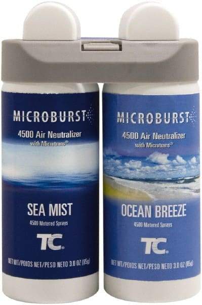 Rubbermaid - 3 oz Air Freshener Dispenser Aerosol Refill - Ocean Breeze, Compatible with Duet Dispensers - Strong Tooling