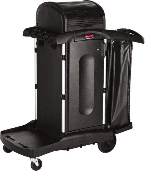 Rubbermaid - Aluminum & Structural Web Plastic Janitor Cart - 559mm Width, 1,225.55mm Long - Strong Tooling