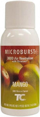 Rubbermaid - 2 oz Air Freshener Dispenser Aerosol Refill - Mango, Compatible with Microburst 3000 Dispensers - Strong Tooling