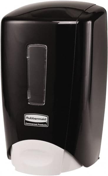 Rubbermaid - 500 mL Foam/Liquid Hand Soap Dispenser - Plastic, Wall Mounted, Black - Strong Tooling