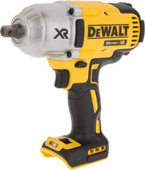 DeWALT - 1/2" Drive 20 Volt Mid-Handle Cordless Impact Wrench & Ratchet - 1,900 RPM, 0 to 2,400 BPM, 700 Ft/Lb Torque, Lithium-Ion Batteries Not Included - Strong Tooling