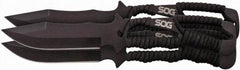 SOG Specialty Knives - 4-13/32" Long Blade, 420J2 Stainless Steel, Fine Edge, Fixed Blade Knife - 10" OAL, Includes Nylon Sheath - Strong Tooling