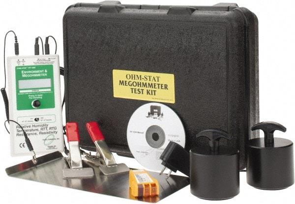 PRO-SAFE - Anti-Static Monitors & Testers Type: Test Kit for Static Control Surfaces Power Source: Plug-In - Strong Tooling