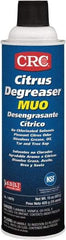 CRC - 20 oz Aerosol Cleaner/Degreaser - Aerosol, d-Limonene Solvent, Petroleum Distillate, Citrus - Strong Tooling