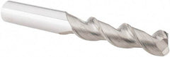 M.A. Ford - 1/2", 2 Flute, Solid Carbide, 1/8" Corner Radius End Mill - 4" OAL, 2" LOC - Strong Tooling