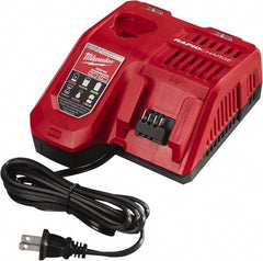 Milwaukee Tool - 18 & 12 Volt, Lithium-Ion Power Tool Charger - AC Wall Outlet Power Source - Strong Tooling