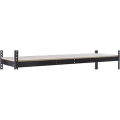 Hallowell - 72" Wide, 5/8 High, Open Shelving Accessory/Component - 48" Deep, Use with Black Rivetwell Double Rivet Boltless Shelving - Strong Tooling