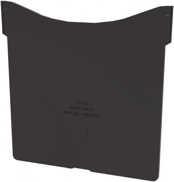 Akro-Mils - 4.7" Wide x 4.3" High, Black Bin Divider - Use with Akro-Mils - 30230 - Strong Tooling