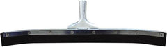 PRO-SOURCE - 36" Rubber Blade Floor Squeegee - Tapered End, Gray - Strong Tooling