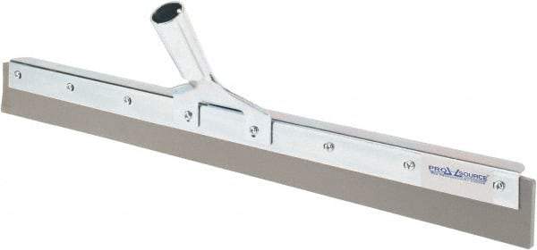 PRO-SOURCE - 24" Rubber Blade Floor Squeegee - Tapered End, Gray - Strong Tooling