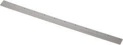 PRO-SOURCE - 36" Rubber Blade Squeegee Refill - Tapered End, Gray - Strong Tooling