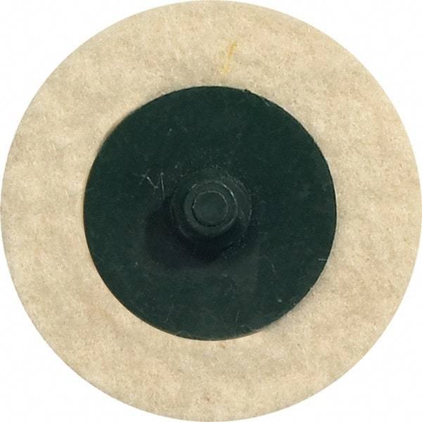 WALTER Surface Technologies - 3" Diam, Unmounted Buffing Wheel - Quick Change Felt Disc - Strong Tooling