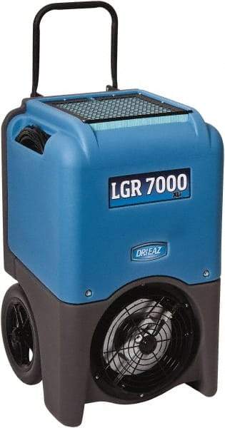 Dri-Eaz - 29 Gal Saturation Capacity, 8.3 Amp, Dehumidifier - 20" Wide x 33-1/2" High x 20" Deep, 29 Gal Volume Capacity - Strong Tooling