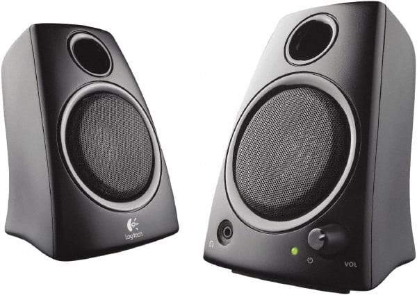 Logitech - Silver Speakers - Use with Laptop - Strong Tooling