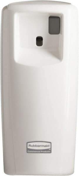 Rubbermaid - 0.019 Cu Ft Coverage, White Metered Aerosol Dispenser - D Battery Required - Strong Tooling