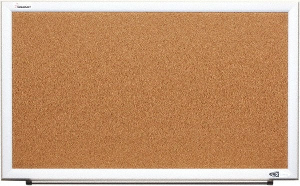 Ability One - Cork Bulletin Boards; Style: Self-Heals ; Color: Natural ; Material: Cork ; Width (Inch): 22 ; Height (Inch): 2 - Exact Industrial Supply