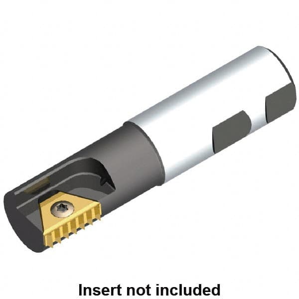 Kennametal - 25mm Cut Diam, 40mm Max Hole Depth, 63/64" Shank Diam, Internal Indexable Thread Mill - Insert Style STN 27.. C, 27mm Insert Size, 1 Insert, Toolholder Style TMS, 98mm OAL - Strong Tooling