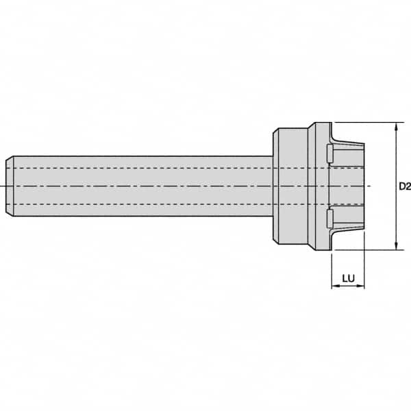 Kennametal - Spindle Taper Wiper - HSK100 Taper - Strong Tooling