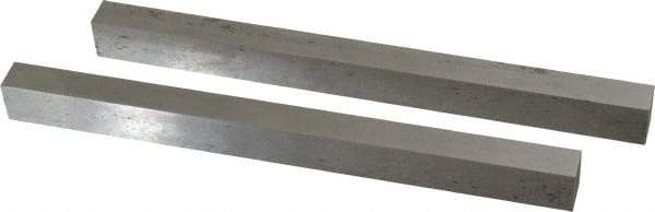 Starrett - 6" Long x 1/2" High x 3/8" Thick, Tool Steel Four Face Parallel - Sold as Matched Pair - Strong Tooling