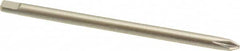 Starrett - #0 Phillips Point, 5/8" Blade Length Precision Blade Screwdriver - 3-3/4" OAL - Strong Tooling