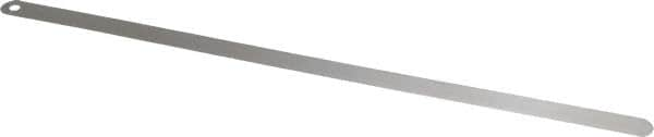 Starrett - 0.2mm Thick x 1/2 Inch Wide x 300mm Leaf Length, Parallel Feeler Gage - Tempered Steel - Strong Tooling