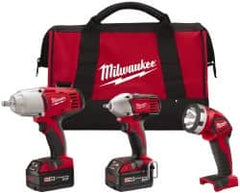 Milwaukee Tool - 18 Volt Cordless Tool Combination Kit - Strong Tooling