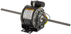 US Motors - 1/6 hp, OPAO Enclosure, Auto Thermal Protection, 1,075 RPM, 115 Volt, 60 Hz, Single Phase Permanent Split Capacitor (PSC) Motor - Size 48YZ Frame, Stud Mount, 3 Speed, Sleeve Bearings, 2.9 Full Load Amps, A Class Insulation, CCW Lead End - Strong Tooling