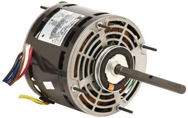 US Motors - 3/4 hp, ODP Enclosure, Auto Thermal Protection, 1,075 RPM, 208-230 Volt, 60 Hz, Industrial Electric AC/DC Motor - Size 48 Frame, Hub Mount, 3 Speed, Sleeve Bearings, 4.5 Full Load Amps, B Class Insulation, CCW Lead End - Strong Tooling